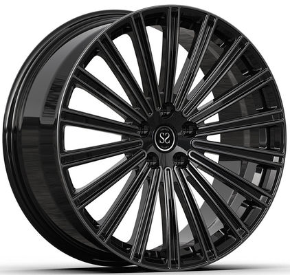 22x9.5 et 22x11 noir brillant usiné 1 pièce roues forgées pour G70 BMW