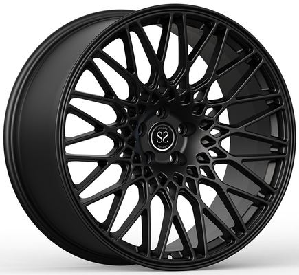 21x10ET15/21x11ET20/5x112/66.6 roues forgées en satin noir pour BMW M5 F90
