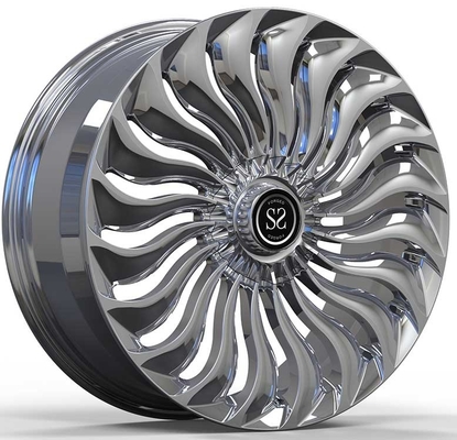 S500 W222 Jantes forgées chromées personnalisées 1 pièce 20x8.5J