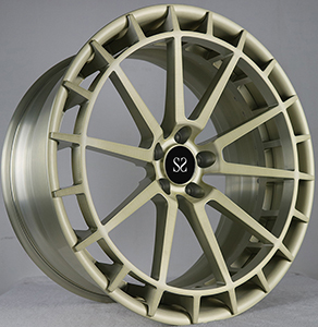 Or clair brossé 20x9.5 Jantes 2 PC pour l'Audi RS6 2002