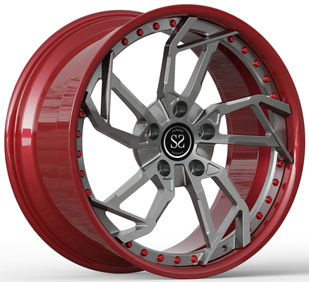 Jantes forgées 2 pièces sur mesure 20x9.5 et 21x12 pour Porsche Carrera 992