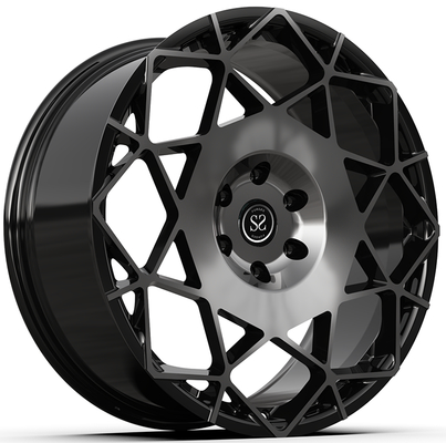 Jantes forgées 1 pièce 24x10 noires polies 6-139.7 pour Cadillac Escalade 2021