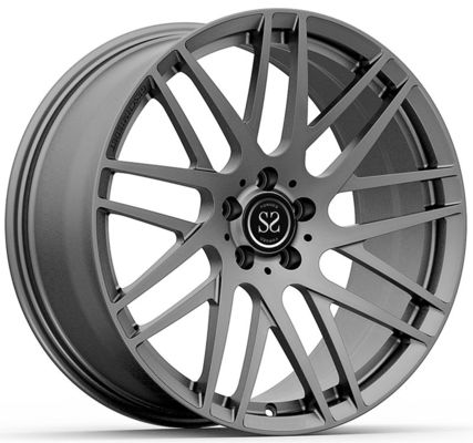 Roues forgées gris clair 1 PC Brabus style 22x9.5 et 22x11.5 pour AMG GT43