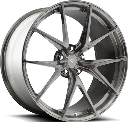 Jantes forgées 1 pièce polies BMW M8 20x9.5 et 20x10.5