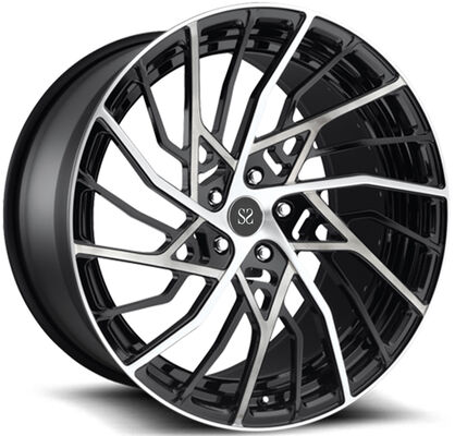 139.7mm PCD 19inch a forgé des roues d'alliage pour des jantes de Lamborghini Aventad 5x120 5x112
