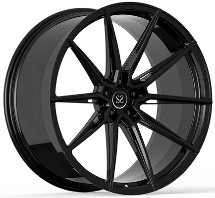 21x9.5 et 21x11 Piano Noir personnalisé 1-PC jantes forgées avec 5x130 boulon pour Porsche