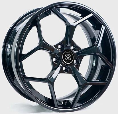 Jante noire brillante de 19x9.5 et 19x11 pour BMW M3 E46