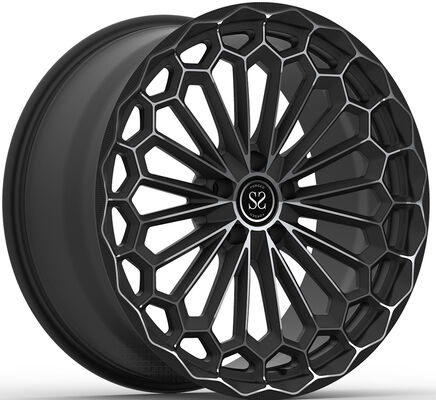 2019 BMW M2 19x9 et 19x10 Noir à l'usinage de la face 1-PC Jantes forgées