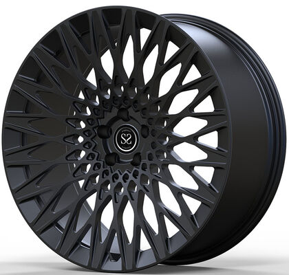 BMW 760E 22x9.5 and 22x11 Multi-Spoke Tuning Style 1 Piece Forged Wheels