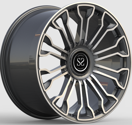 Aston Martin DBX sur mesure en alliage d'aluminium forgé Jantes en argent Matte 22 pouces 5x128