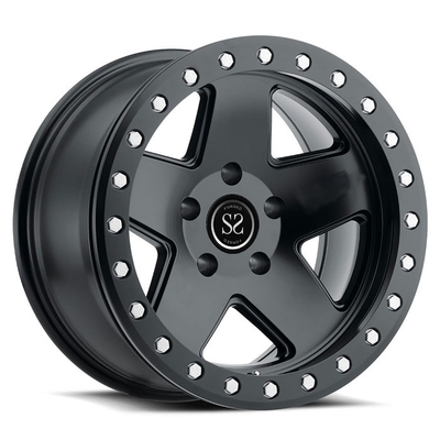 coutumes 21 22 24 jantes tous terrains de beadlock de roue de SUV de véhicule de collecte forgées par pouce pour Jeep Wrangler
