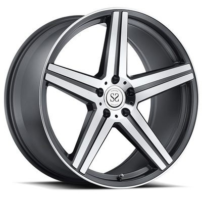 les coutumes grises de visage de la machine 5*114.3 1 morceau ont forgé la jante de roue d'alliage pour Lexus
