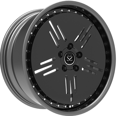 le plat profond forgé de voiture de 2 morceaux a forgé la roue 5x130 d'alliage d'aluminium pour le benz G63