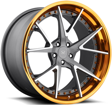 le polonais des jantes 21inch a adapté les jantes aux besoins du client d'alliage forgées par 2-PC pour Maserati/jante 20
