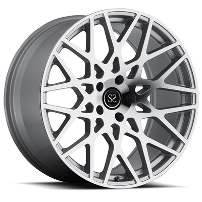 les jantes de la roue 20inch pour Audi Q7/argent usiné ont adapté les jantes aux besoins du client d'alliage forgées par 5x130 de 20 pouces