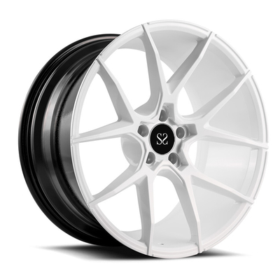 21 pouces Hyper Silver 1 - Jantes en alliage de voiture forgées PC pour Porsche 911 5x130 Monoblock