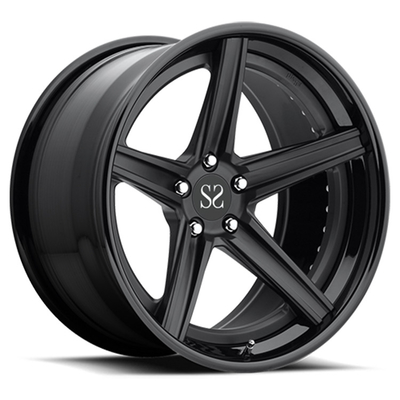 Le noir 120.65mm PCD de lustre des jantes d'alliage de 19 pouces pour Lexus EST Monoblock forgé par 5x114.3