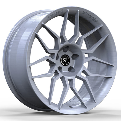 5x150 18 pouce 1 - le noir de lustre de morceau a forgé des jantes de roues d'alliage d'aluminium pour Toyota Lexus LX570