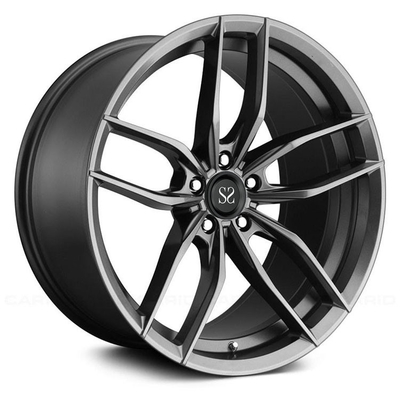 Roues argentées hyper d'alliage forgées 2 par morceaux pour Nissan GTR