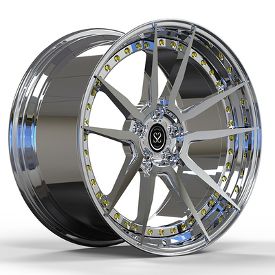 20 x 13 2pc bouleversés ont forgé des jantes de roues pour Porsche 991