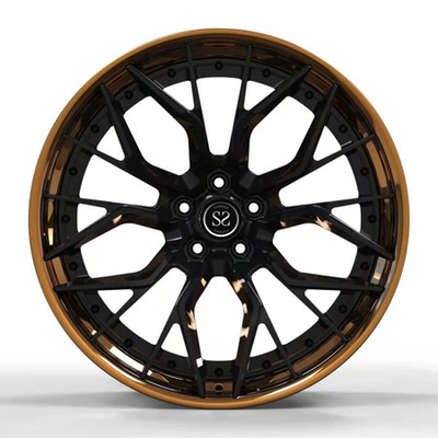 Les jantes 20x11 en bronze polies pour M6 2-Piece ont forgé les blancs en aluminium de roue