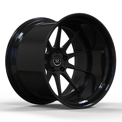 Coutume concave superbe 20x14 large polissant le plat profond forgé de roues pour Corvette