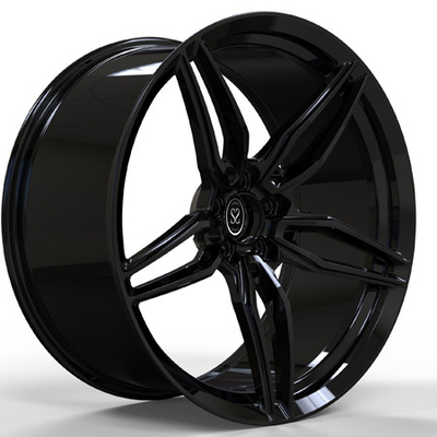 La roue forgée faite sur commande du bronze industriel 1pc de noir de lustre pour Mercedes Benz Glc 22x9 22x10.5 a chancelé des jantes d'alliage