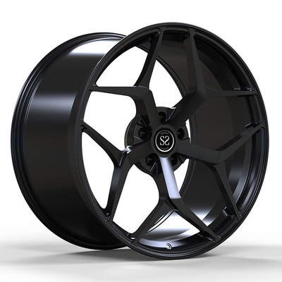 20 le 1 morceau argenté d'Audi décalé par pouce fait sur commande S6 R8 a forgé les roues 5x112