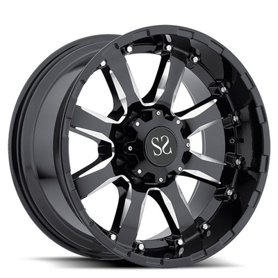 Ford Ranger 20 22 24 pouces de PCD fait sur commande a forgé les roues en aluminium 5 X 127 6 X 139,7 5 X 150 6 X135 Matt Black