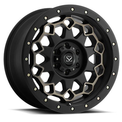 6 x 139,7 -44 ET grande coutume d'alliage d'aluminium de la lèvre T6 a forgé des roues pour Ford Ranger 5x120