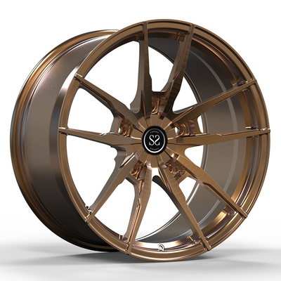 21 pouces en aluminium forgés d'Audi Rs 6 roues forgées en deux pièces 139.7mm Pcd