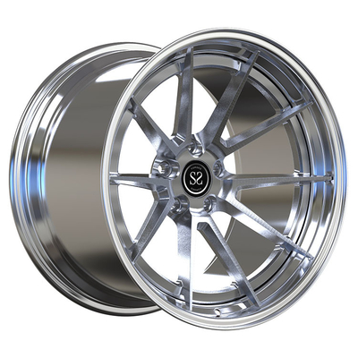 Toyota Supra Abflug Supra 5x114.3 Polonais 2 PC Jantes en alliage forgé Staggered 19 et 20 pouces