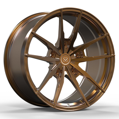 Monoblock a forgé des roues d'alliage de voiture que le prix 20x9 20x10 a décalé le transit les sports faits sur commande ont balayé des jantes 1 morceau