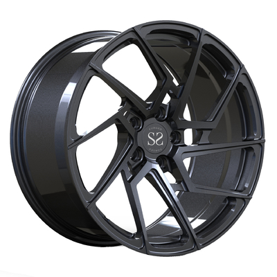 Pour le M3 1 morceau a forgé des roues de voiture de noir de Monoblock allient les jantes concaves directionnelles faites sur commande