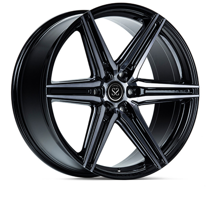 Le rai 6 1 morceau a forgé les jantes 5x112 que 2021 pouces pour le noir de satin d'Audi R8 ont usiné