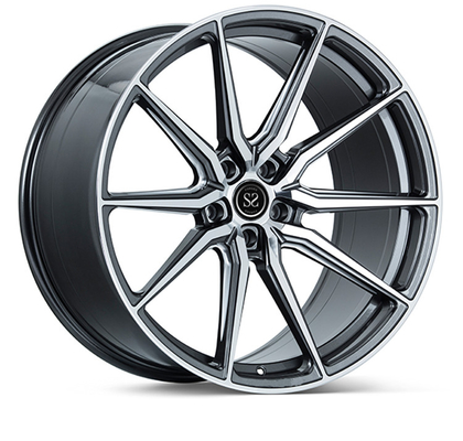 le bronze industriel 5x112 a usiné 1 morceau a forgé des roues a décalé l'ajustement au benz S500