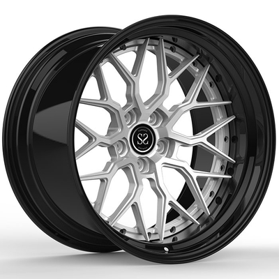 PAR L'INTERMÉDIAIRE de polir 2 morceaux a forgé les roues 5x120.65 fait sur commande concave superbe