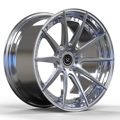 Balayé a poli 2 que le PC a forgé des roues pour BMW X4 a chancelé des jantes de voiture de l'alliage 19inch