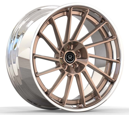 Balayé a poli 2 morceaux a forgé des roues pour Porsche Macan a chancelé 21inch