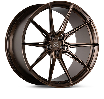 Monoblock conception de Vossen de 1 morceau a forgé le noir de lustre des jantes 24inch pour les roues de voiture de luxe