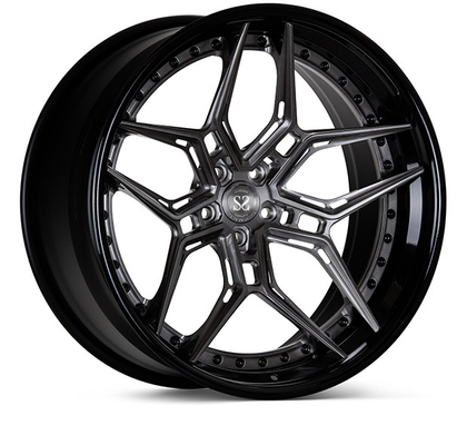 3 jantes du PC EVO4R ont forgé 18 19 20 21 22 pouces pour VW que T5 T6 a balayé les roues noires