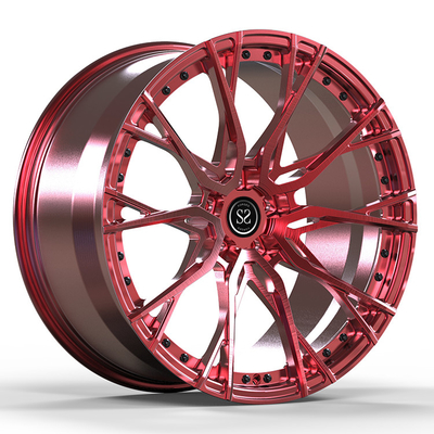 Lamborghini 24 23 22 21 20 139,7 mm PCD 2 pièces forgées roues modèle de boulon 5 x 120 5 x 114,3