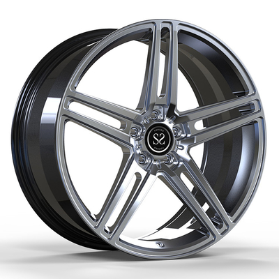 1 morceau 5x112 a forgé des roues avec de l'argent de modèle de PCD pour Mercedes GLS